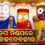 ଆଡ଼ପ ମଣ୍ଡପରେ ଶ୍ରୀ ବଳଦେବଜୀଉ