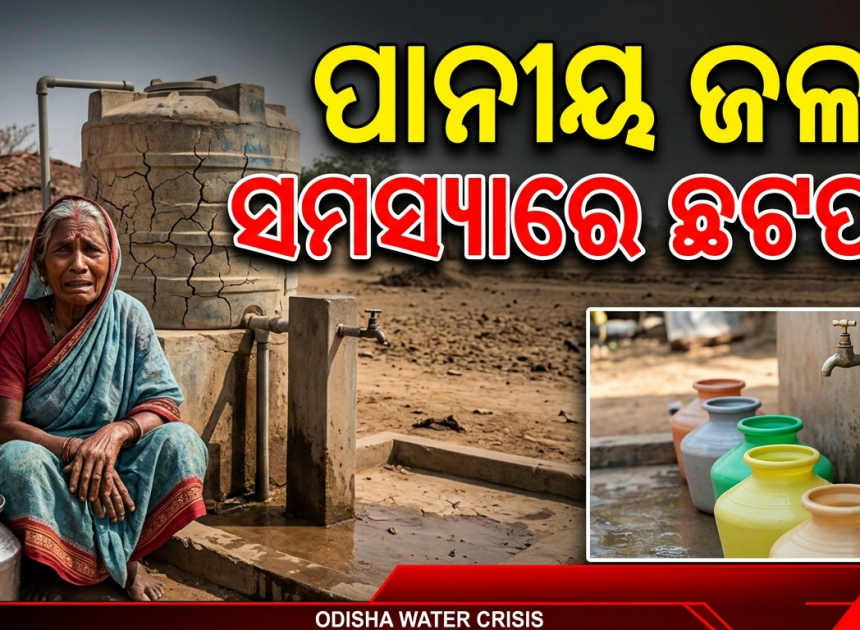 ପାନୀୟ ଜଳ ସମସ୍ୟାକୁ ନେଇ ପଞ୍ଚାୟତ କାର୍ଯ୍ୟାଳୟ ଘେରାଉ