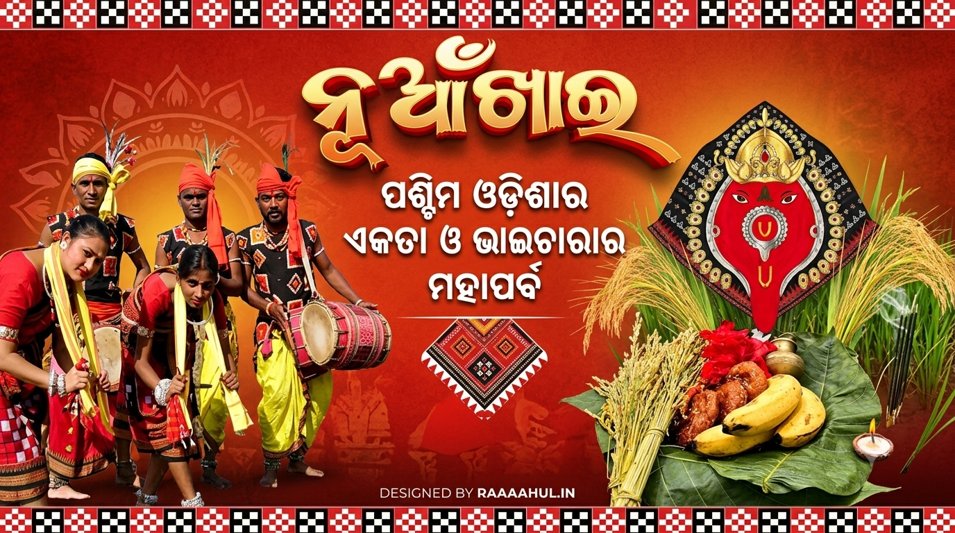 ନୂଆଁଖାଇ: ପଶ୍ଚିମ ଓଡ଼ିଶାର ଏକତା ଓ ଭାଇଚାରାର ମହାପର୍ବ