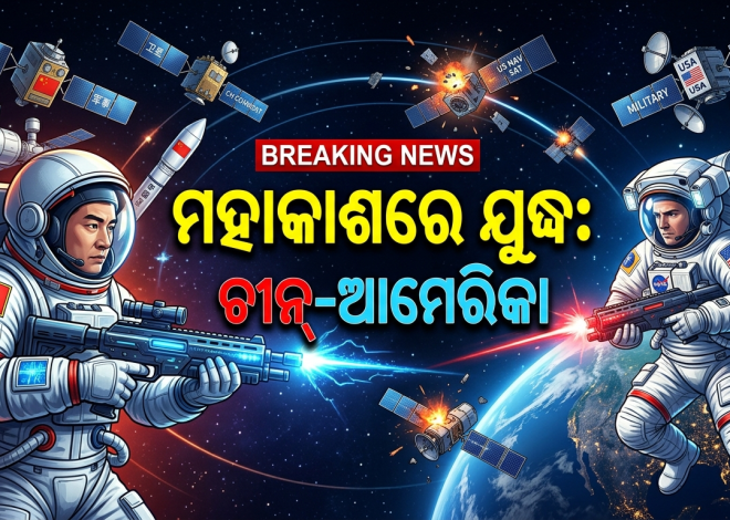 ମହାକାଶରେ ଯୁଦ୍ଧ ପ୍ରସ୍ତୁତି! ଚୀନ୍‌ର ନୂଆ ମହାକାଶ କାର୍ଯ୍ୟକଳାପକୁ ନେଇ ଆମେରିକାର ଚିନ୍ତା