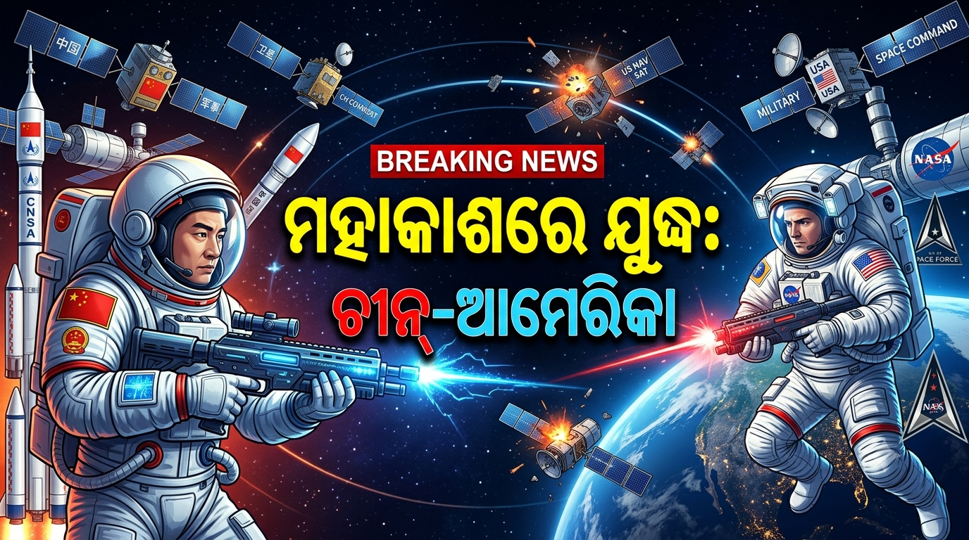 ମହାକାଶରେ ଯୁଦ୍ଧ ପ୍ରସ୍ତୁତି! ଚୀନ୍‌ର ନୂଆ ମହାକାଶ କାର୍ଯ୍ୟକଳାପକୁ ନେଇ ଆମେରିକାର ଚିନ୍ତା