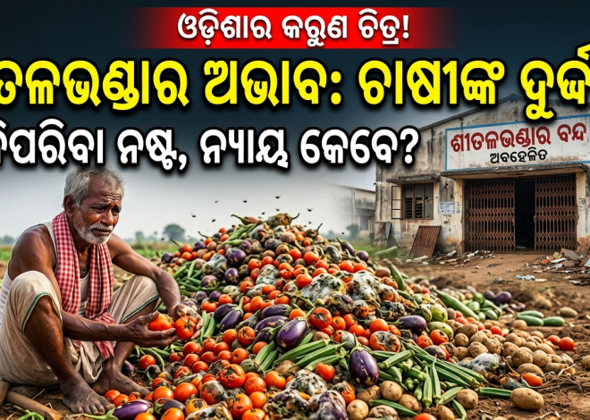 ଭୂତକୋଠି ପାଲଟିଛି ରାଜ୍ୟର ଦ୍ୱିତୀୟ ଶୀତଳଭଣ୍ଡାର: ଝାଳବୁହା ଚାଷର ମିଳୁନି ଉଚିତ ମୂଲ୍ୟ