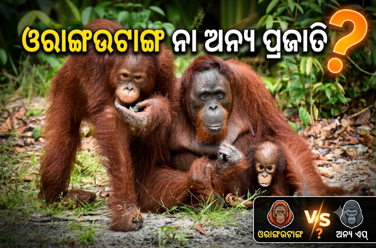ବିଚିତ୍ରପୁର ଜଙ୍ଗଲରେ ୫ ଓରାଙ୍ଗଉଟାଙ୍ଗଙ୍କୁ  ନେଇ ଚର୍ଚ୍ଚା