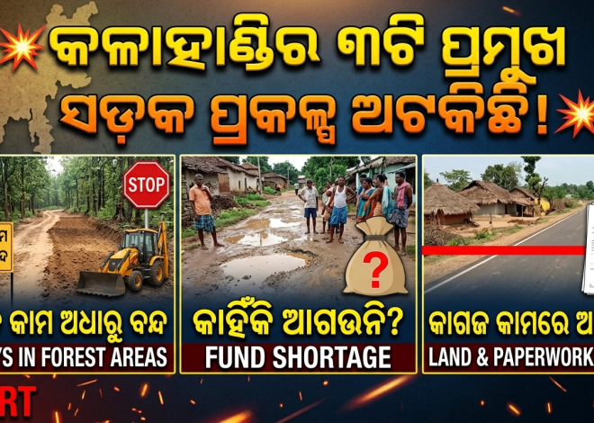 ବନ ଅନୁମୋଦନରେ ଅଟକିଛି ୩ ସଡ଼କ ପ୍ରକଳ୍ପ