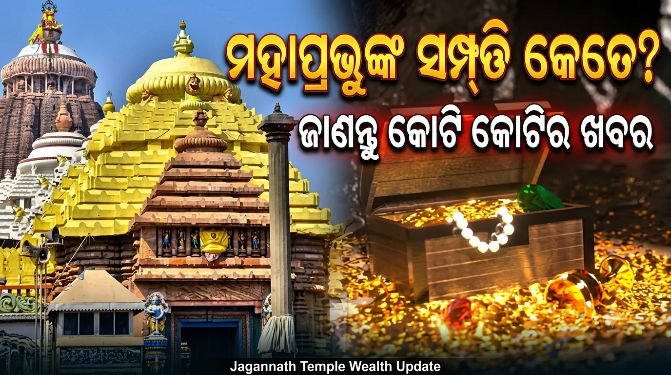 ମହାପ୍ରଭୁଙ୍କ ସମ୍ପତ୍ତି କେତେ? ବ୍ୟାଙ୍କରେ ୧,୯୧୧ କୋଟିରୁ ଅଧିକ ଜମା, ୬୦,୮୨୧ ଏକର ଜମି